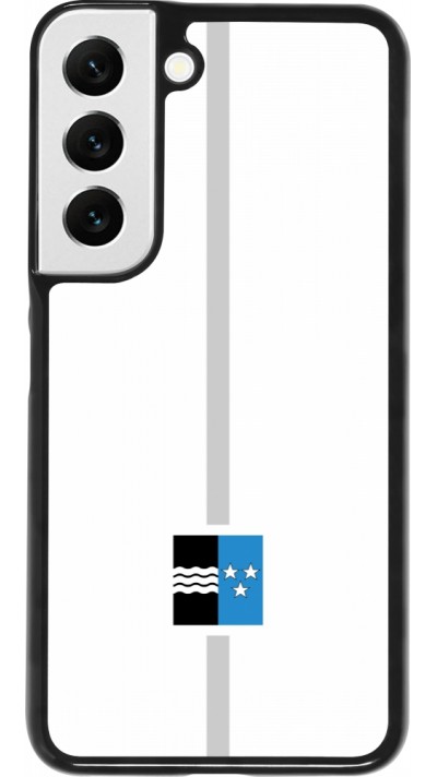 Coque Samsung Galaxy S22 - Canton AG blanc