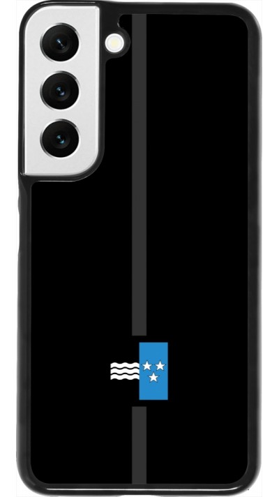 Coque Samsung Galaxy S22 - Canton AG noir