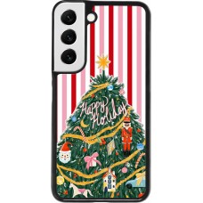 Samsung Galaxy S22 Case Hülle - Christmas 25 Happy Holiday