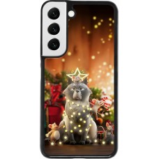 Samsung Galaxy S22 Case Hülle - Christmas 25 Xmas Cat