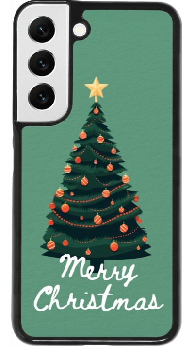 Samsung Galaxy S22 Case Hülle - Christmas 25 Xmas Tree