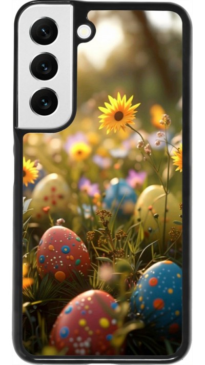 Samsung Galaxy S22 Case Hülle - Easter 2026 Decorated eggs