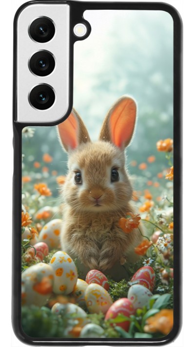 Samsung Galaxy S22 Case Hülle - Easter 2026 Rabbit in the garden