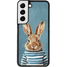 Samsung Galaxy S22 Case Hülle - Easter 2026 Rabbit navy