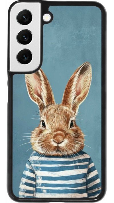 Samsung Galaxy S22 Case Hülle - Easter 2026 Rabbit navy