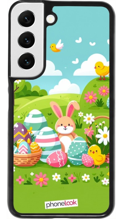 Samsung Galaxy S22 Case Hülle - Ostern 2025 Gruen
