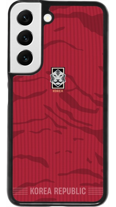 Samsung Galaxy S22 Case Hülle - Südkorea 2026 personalisierbares Fussballtrikot