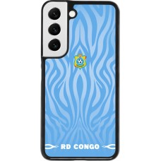 Samsung Galaxy S22 Case Hülle - Demokratische Republik Kongo 2026 personalisierbares Fussballtrikot