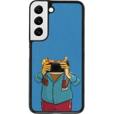 Samsung Galaxy S22 Case Hülle - Frog with camera DTMF