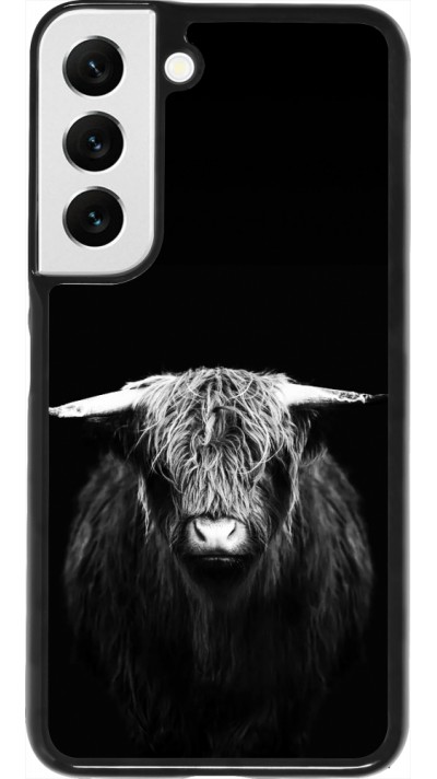 Samsung Galaxy S22 Case Hülle - Highland calf black
