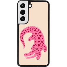 Samsung Galaxy S22 Case Hülle - Pink crocodile 2026