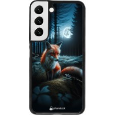 Samsung Galaxy S22 Case Hülle - Fuchs Mond Wald