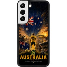 Samsung Galaxy S22 Case Hülle - Fussball Australien splash 2026