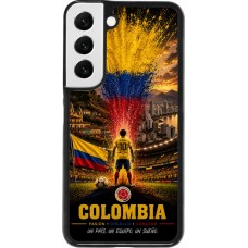 Samsung Galaxy S22 Case Hülle - Fussball Kolumbien splash 2026