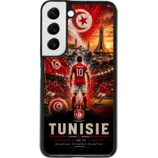 Samsung Galaxy S22 Case Hülle - Fussball Tunesien splash 2026