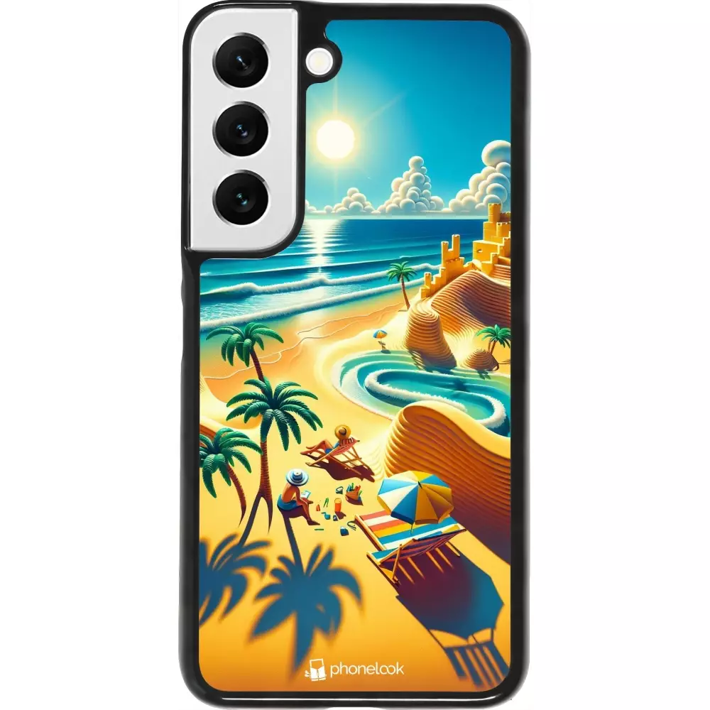 Samsung Galaxy S22 Case Hülle - Sonnenuntergang Brise