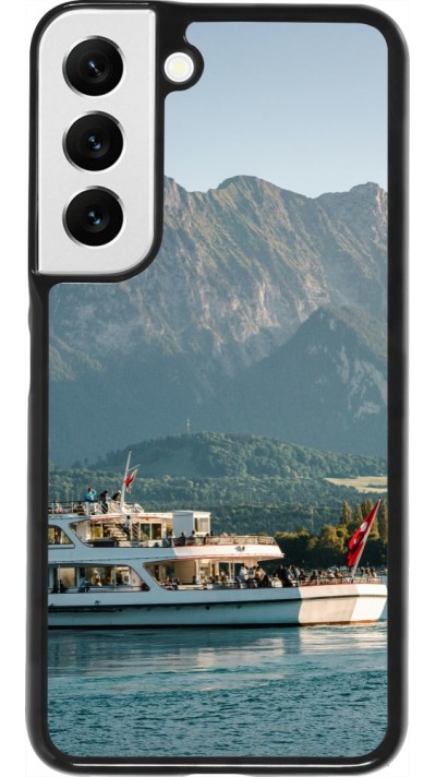 Coque Samsung Galaxy S22 - Fête Nationale Suisse Bateau Leman