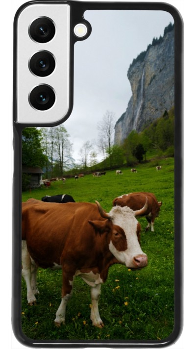 Coque Samsung Galaxy S22 - Fête Nationale Suisse Vaches