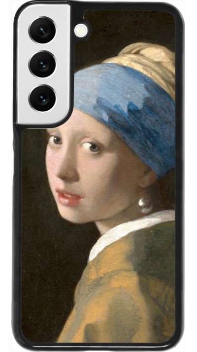 Samsung Galaxy S22 Case Hülle - Kunstbild - Das Mädchen mit dem Perlenohrring - Jan Vermeer