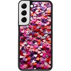 Samsung Galaxy S22 Case Hülle - Valentin 2025 Konfetti