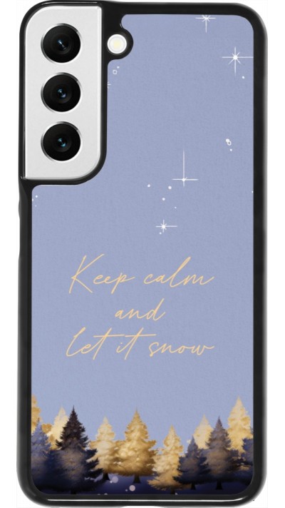 Samsung Galaxy S22 Case Hülle - Winter 25 Winter illustration of trees