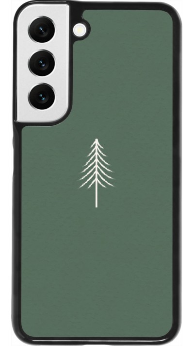 Samsung Galaxy S22 Case Hülle - Christmas 22 minimalist tree