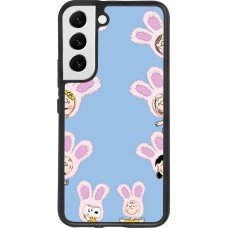 Samsung Galaxy S22 Case Hülle - Silikon schwarz Easter 2026 Snoopy