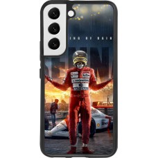 Samsung Galaxy S22 Case Hülle - Silikon schwarz Senna The King of Rain
