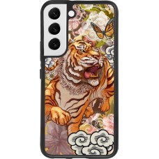 Samsung Galaxy S22 Case Hülle - Silikon schwarz Spring 23 japanese tiger