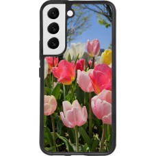 Samsung Galaxy S22 Case Hülle - Silikon schwarz Tulips 2026
