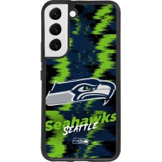 Samsung Galaxy S22 Case Hülle - Silikon schwarz Super Bowl 26 Seattle 2