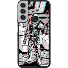 Hülle Samsung Galaxy S22+ - Anaglyph Astronaut