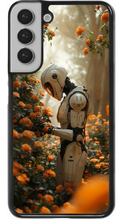 Samsung Galaxy S22+ Case Hülle - Astronaut flowers 2025