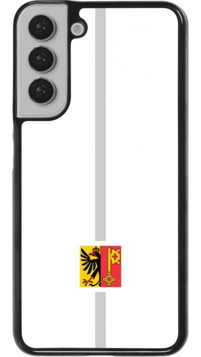 Coque Samsung Galaxy S22+ - Canton GE blanc