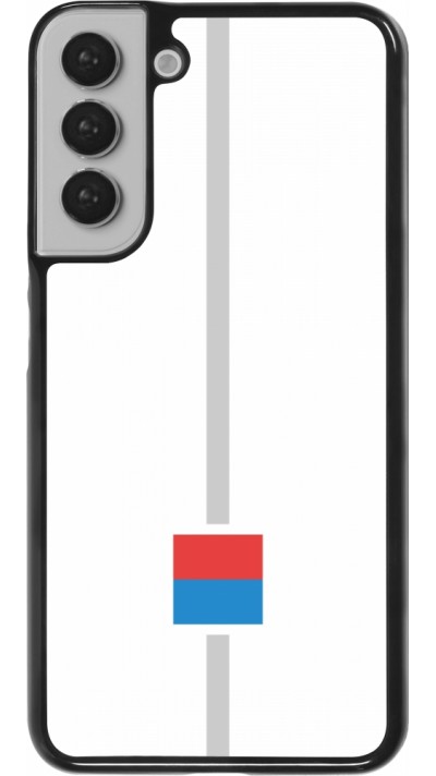 Coque Samsung Galaxy S22+ - Canton TI blanc