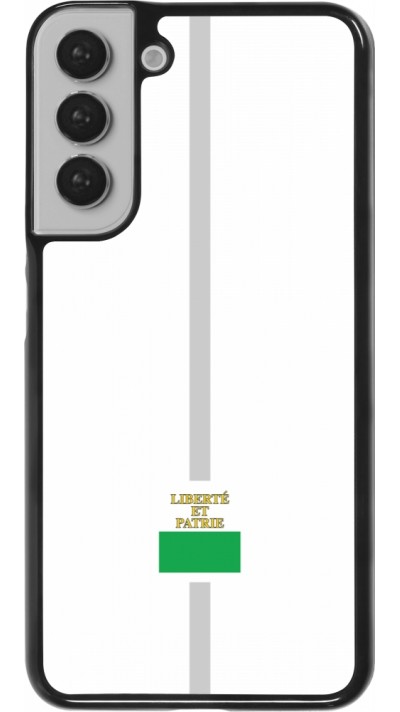 Coque Samsung Galaxy S22+ - Canton VD blanc