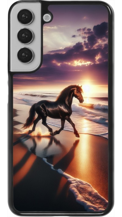 Samsung Galaxy S22+ Case Hülle - Pferd majestätisch Strand
