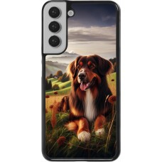 Samsung Galaxy S22+ Case Hülle - Hund Land Schweiz