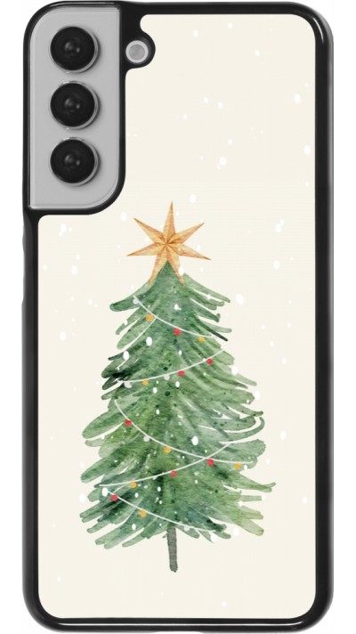 Samsung Galaxy S22+ Case Hülle - Christmas 25 Sketch Tree