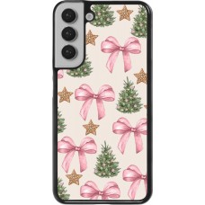Samsung Galaxy S22+ Case Hülle - Christmas 25 Vintage Ribbons