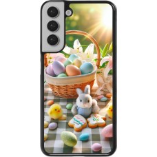 Coque Samsung Galaxy S22+ - Easter 2025 Panier Pâques