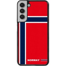Samsung Galaxy S22+ Case Hülle - Norwegen 2026 personalisierbares Fussballtrikot