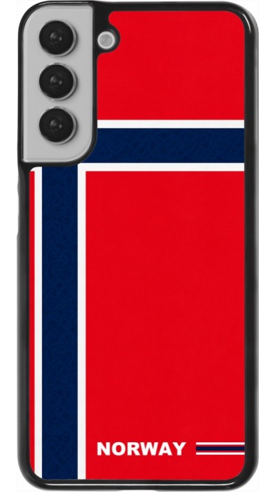 Samsung Galaxy S22+ Case Hülle - Norwegen 2026 personalisierbares Fussballtrikot