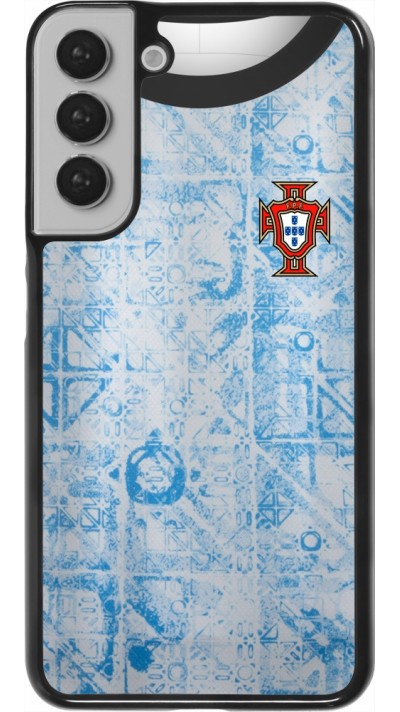 Samsung Galaxy S22+ Case Hülle - Portugal Away personalisierbares Fussballtrikot