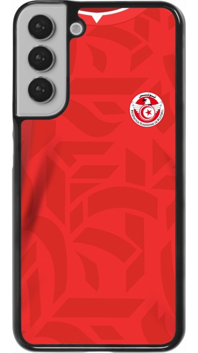 Samsung Galaxy S22+ Case Hülle - Tunesien 2022 personalisierbares Fussballtrikot