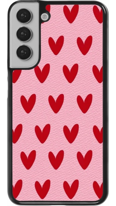 Samsung Galaxy S22+ Case Hülle - Saint Valentines Day 26 Pattern heart