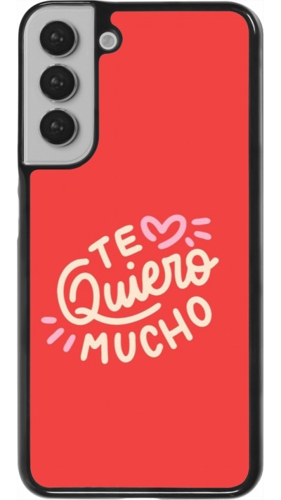 Samsung Galaxy S22+ Case Hülle - Saint Valentines Day 26 Te quiero mucho