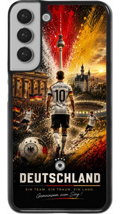 Samsung Galaxy S22+ Case Hülle - Fussball Deutschland splash 2026