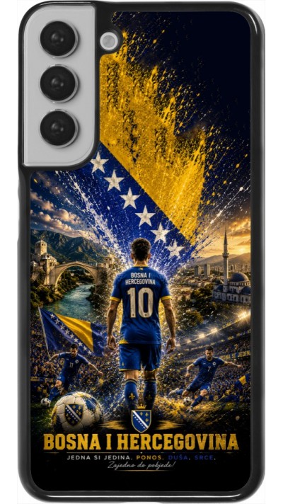 Samsung Galaxy S22+ Case Hülle - Fussball Bosnien und Herzegowina splash 2026