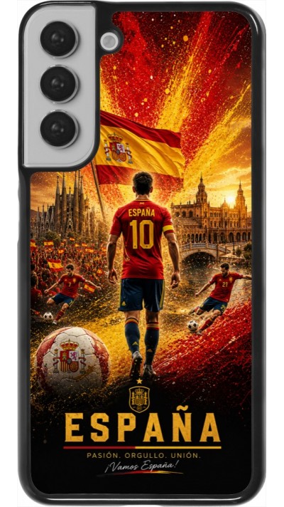 Samsung Galaxy S22+ Case Hülle - Fussball Espanien splash 2026